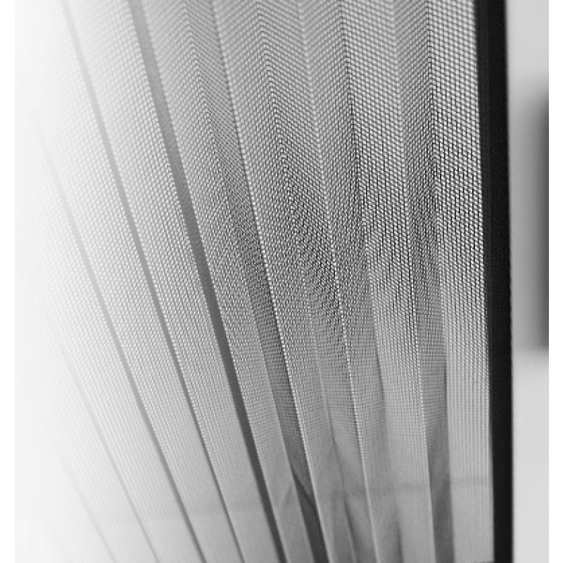 Mosquitera Effe Pleat22L abertura lateral plisado de red para espacios pequeños