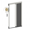 Mosquitera Plisada Lateral 22 mm Espesor para Puerta Balcón 1 Puerta Plisada Zanzar Sistem