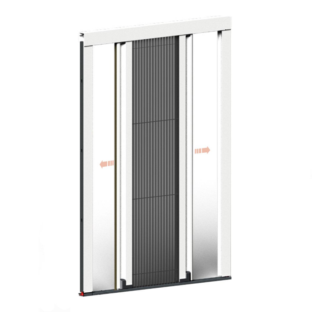 Mosquitera Plisada Reversible para Entrar en Ambos Lados Tipo Plisado Zanzar Sistem